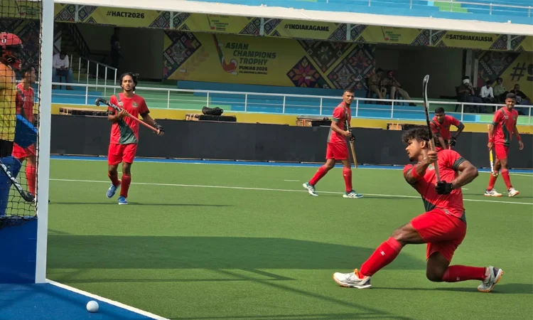 প্রথম দিনের অনুশীলনে সন্তুষ্ট বাংলাদেশ হকি দল